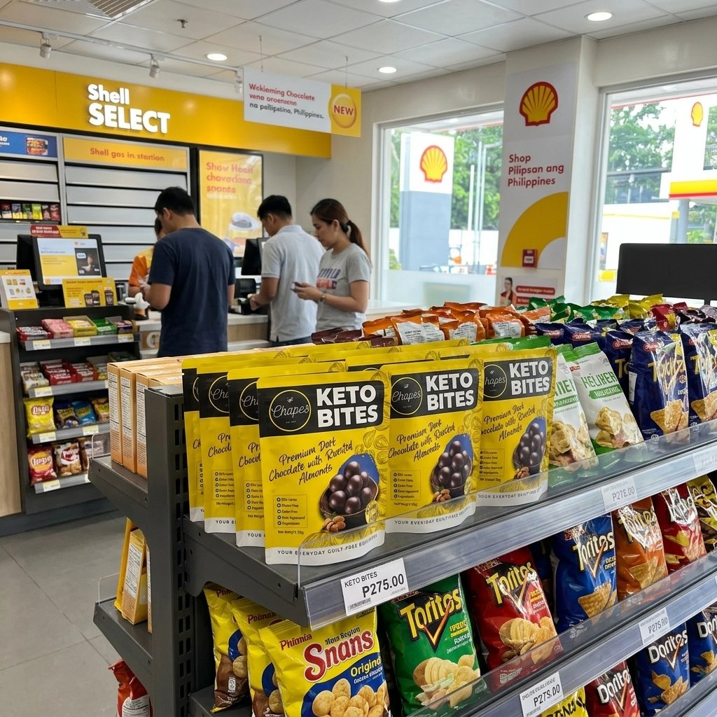 Chapes KetoBites Expands to 20 Shell Select Stores in Cebu